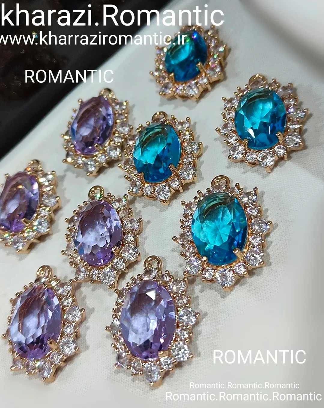 Screenshot_۲۰۲۵۱۲۳۱_۰۱۲۸۳۰_Instagram آویز استیل نگین کریستالی - Image 1