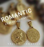 آویز استیل مدل سکه الیزابت - Image 2