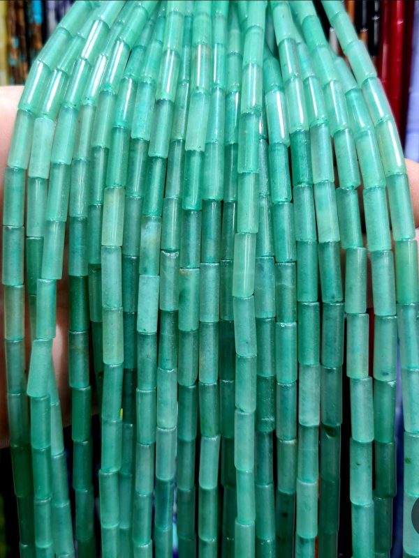 ریسه سنگ اونتورین لوله ای - Image 1