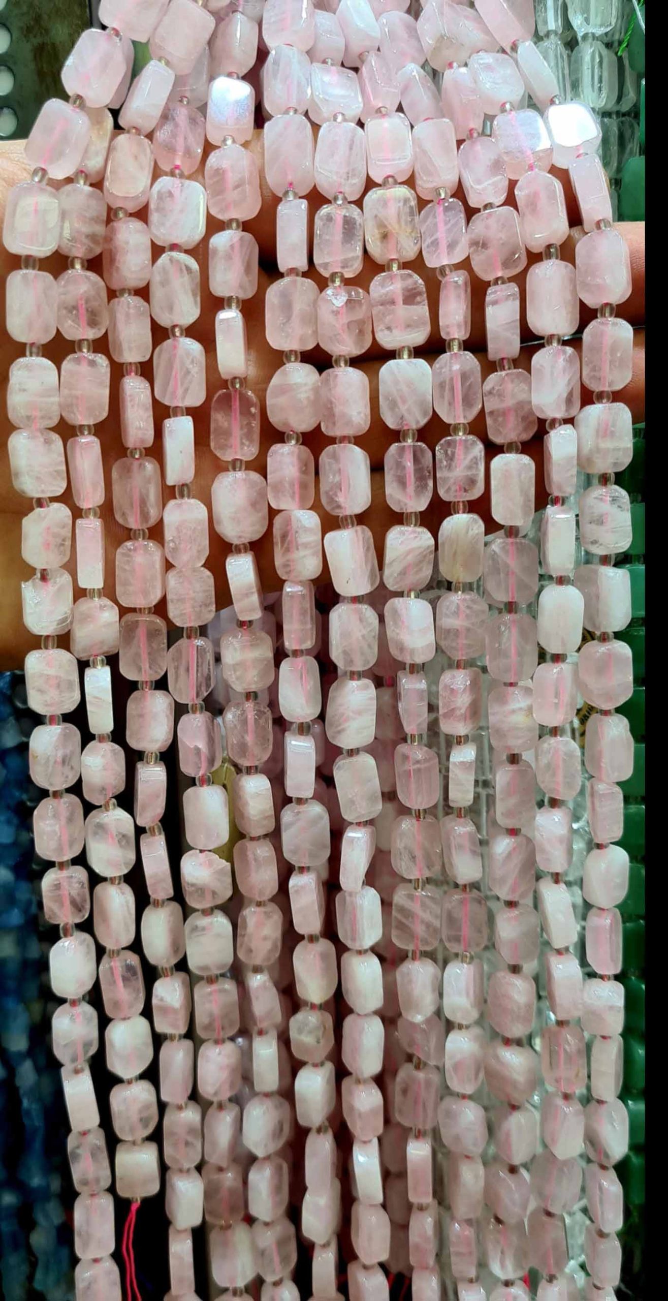 Screenshot_۲۰۲۵۰۸۲۱_۲۱۴۸۵۳_Gallery ریسه سنگ رز کوارتز مدل مستطیل - Image 1