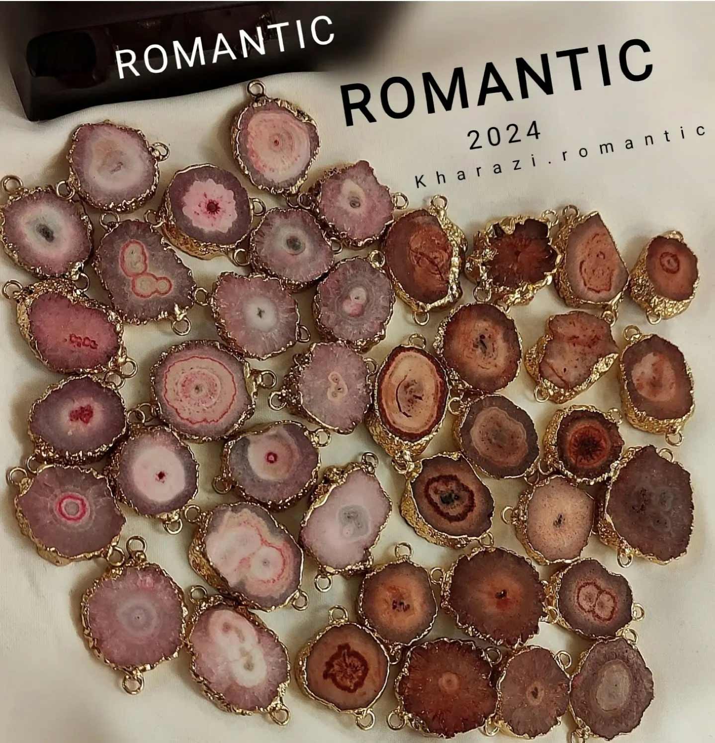 Screenshot_۲۰۲۵۱۰۲۴_۰۰۳۵۴۴_Instagram آویز سنگ ژئود دوحلقه - Image 1