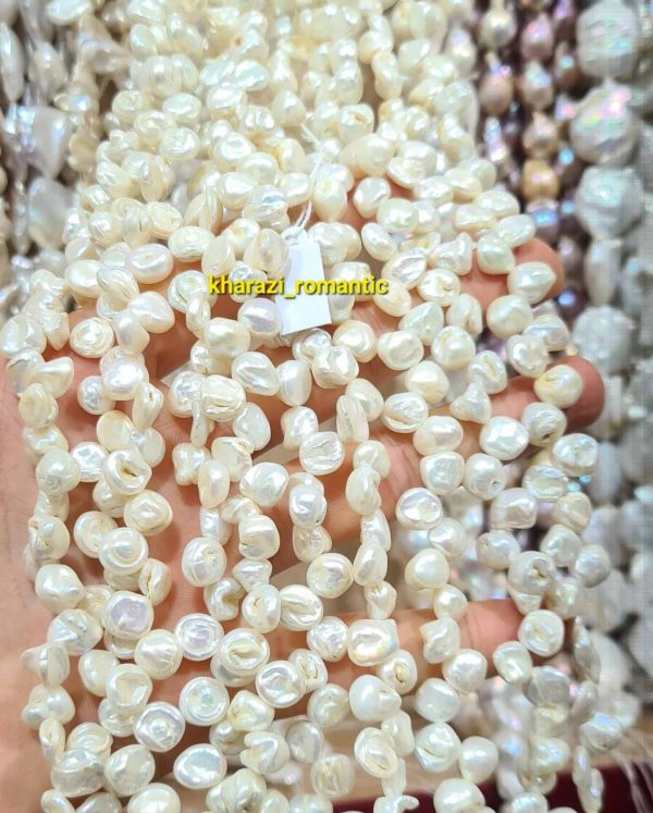 مروارید پرورشی شکاف از کنار مدل گوشفیلی - Image 1