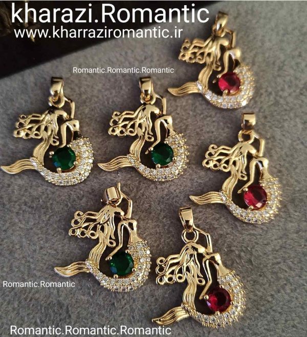 آویز استیل جواهری فرشته - Image 1