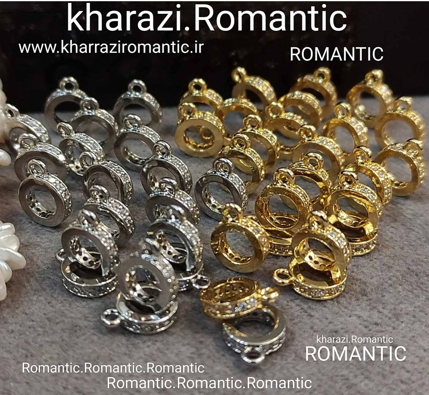 Screenshot_۲۰۲۵۰۹۰۶_۲۳۳۰۲۴_Instagram آویز استیل نگین دار حلقه - Image 1