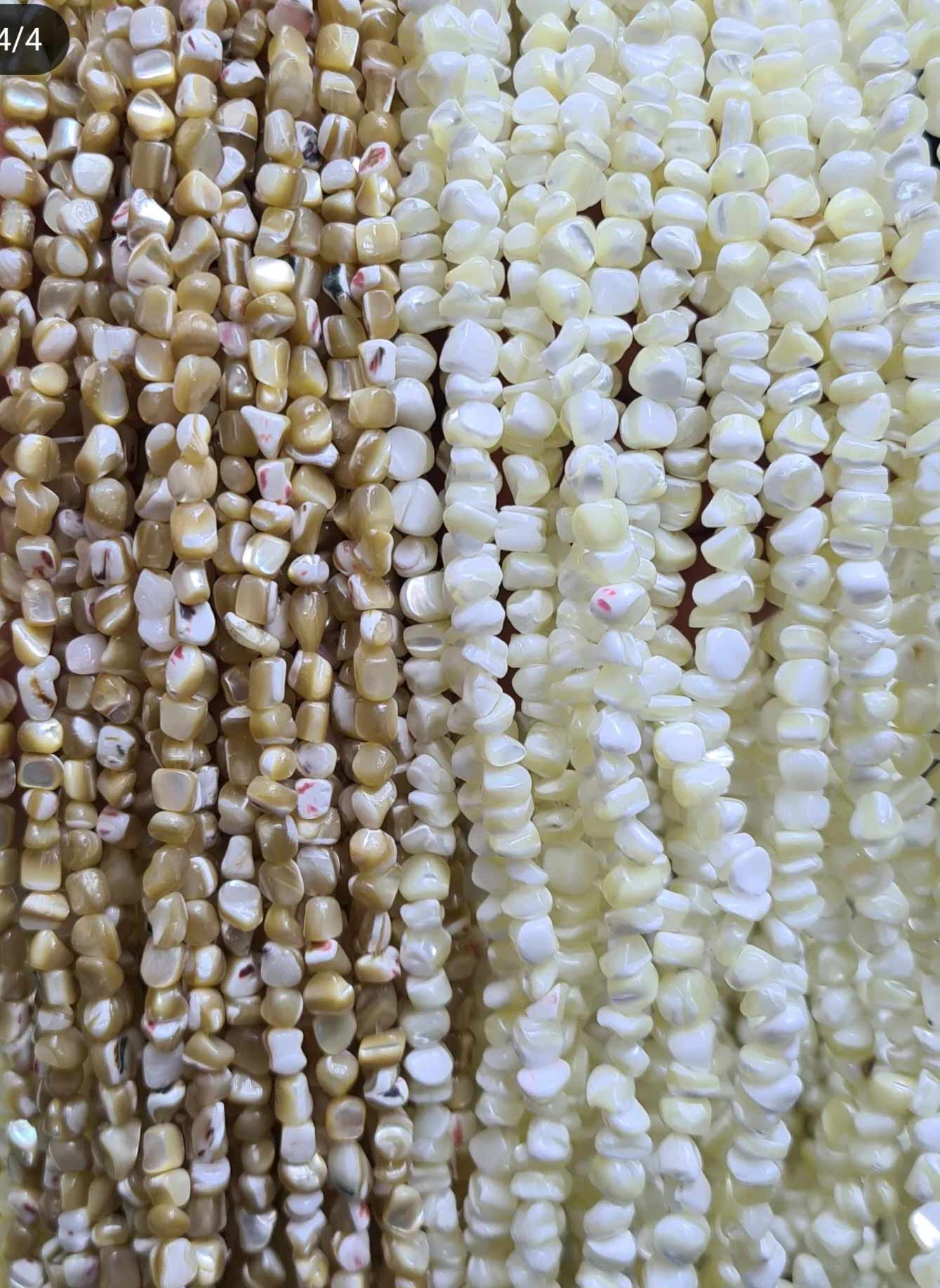 Screenshot_۲۰۲۵۰۹۱۹_۲۳۱۱۰۱_Instagram ریسه صدف نامنظم رنگی زیورآلات - Image 1