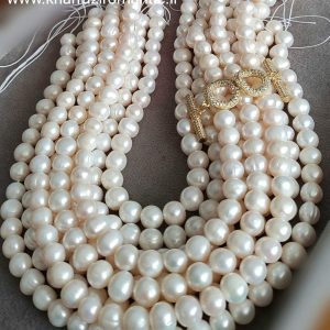 ریسه مروارید پرورشی طبیعی