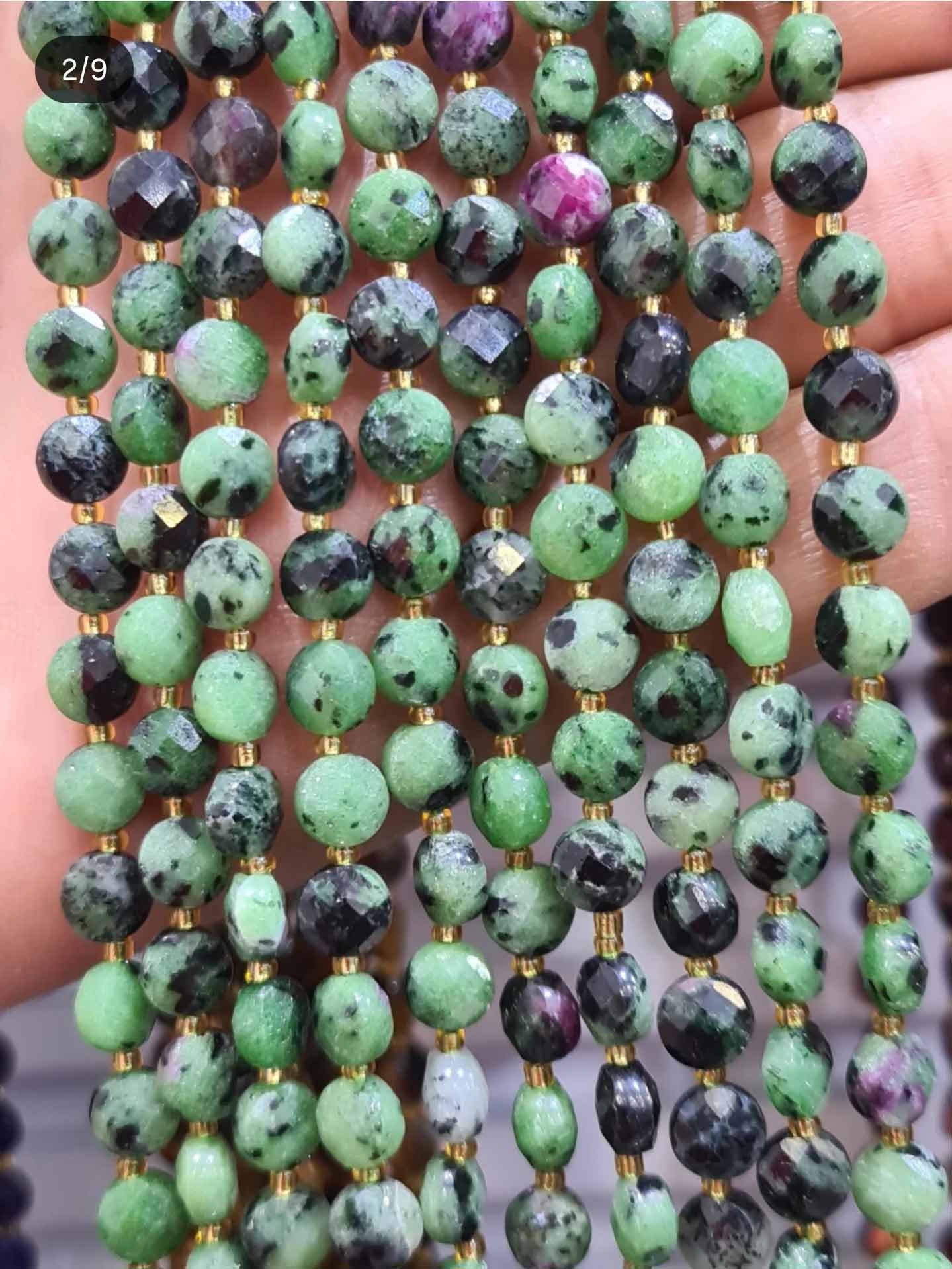 Screenshot_۲۰۲۵۱۰۱۶_۱۸۵۷۱۳_Instagram ریسه سنگ زئوسیت سکه ای تراش دار - Image 1