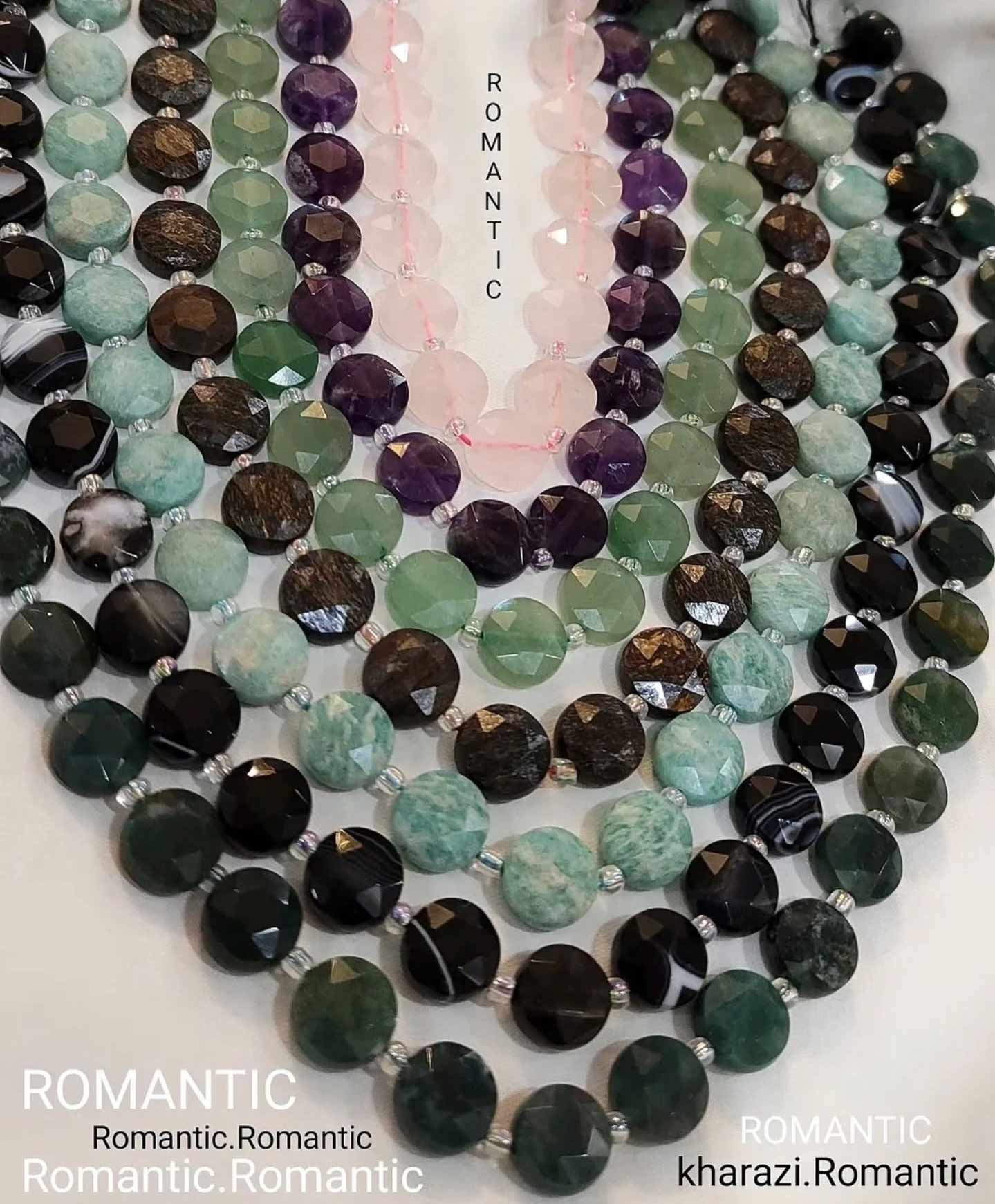 Screenshot_۲۰۲۵۱۰۲۰_۱۲۴۸۲۴_Instagram ریسه سنگ یشم سکه ای تراش دار - Image 1