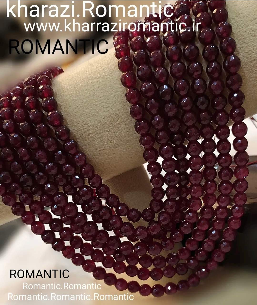 Screenshot_۲۰۲۵۱۱۰۲_۲۲۰۶۰۹_Instagram ریسه سنگ عقیق دون اناری سایز 6 - Image 1