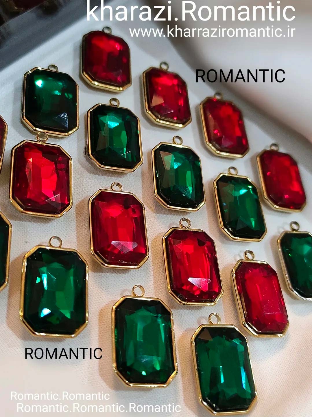 Screenshot_۲۰۲۵۱۱۱۲_۰۲۰۶۳۰_Instagram آویز استیل نگین مستطیل - Image 1