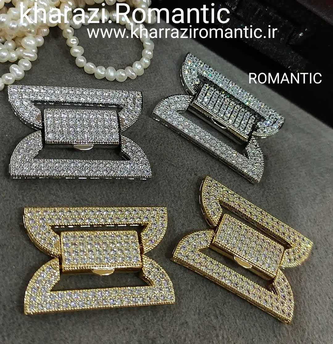 Screenshot_۲۰۲۵۱۲۲۶_۰۲۳۹۱۸_Instagram قفل استیل سواروسکی پروانه ای نگین دار - Image 1